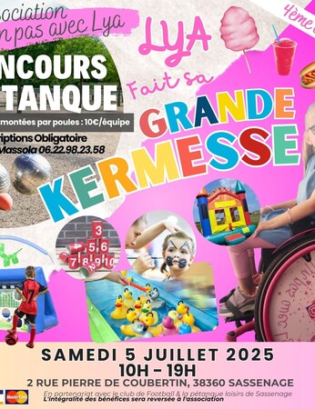 Concours de pétanque et kermesse de LYA
