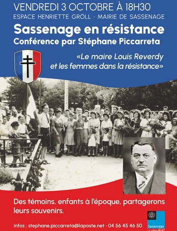 Conférence. Le maire Louis Reverdy et les femmes dans la Résistance