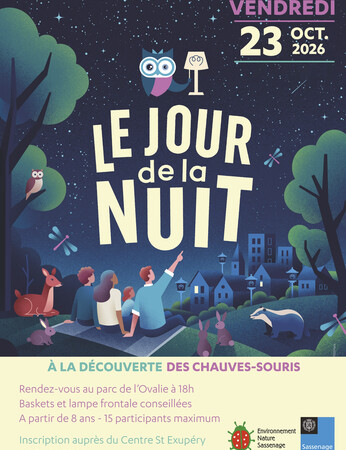 Sortie nocturne à la découverte des chauves-souris - MOIS DE LA NUIT