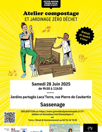 Atelier Jardinage Zéro Déchet et Compostage