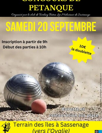 Concours de pétanque