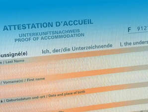 Attestation d'accueil